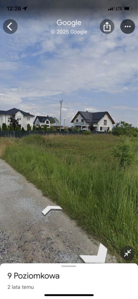 Działka budowlana Żórawina, ul. Poziomkowa