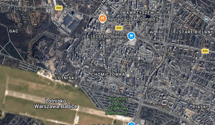 Mieszkanie 3-pokojowe Warszawa Bielany, ul. Josepha Conrada