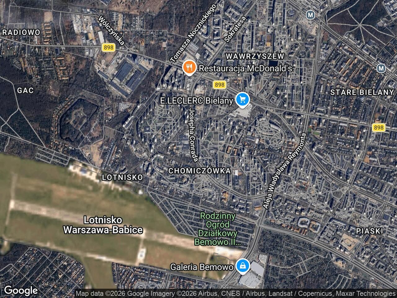 Mieszkanie 3-pokojowe Warszawa Bielany, ul. Josepha Conrada. Zdjęcie 1