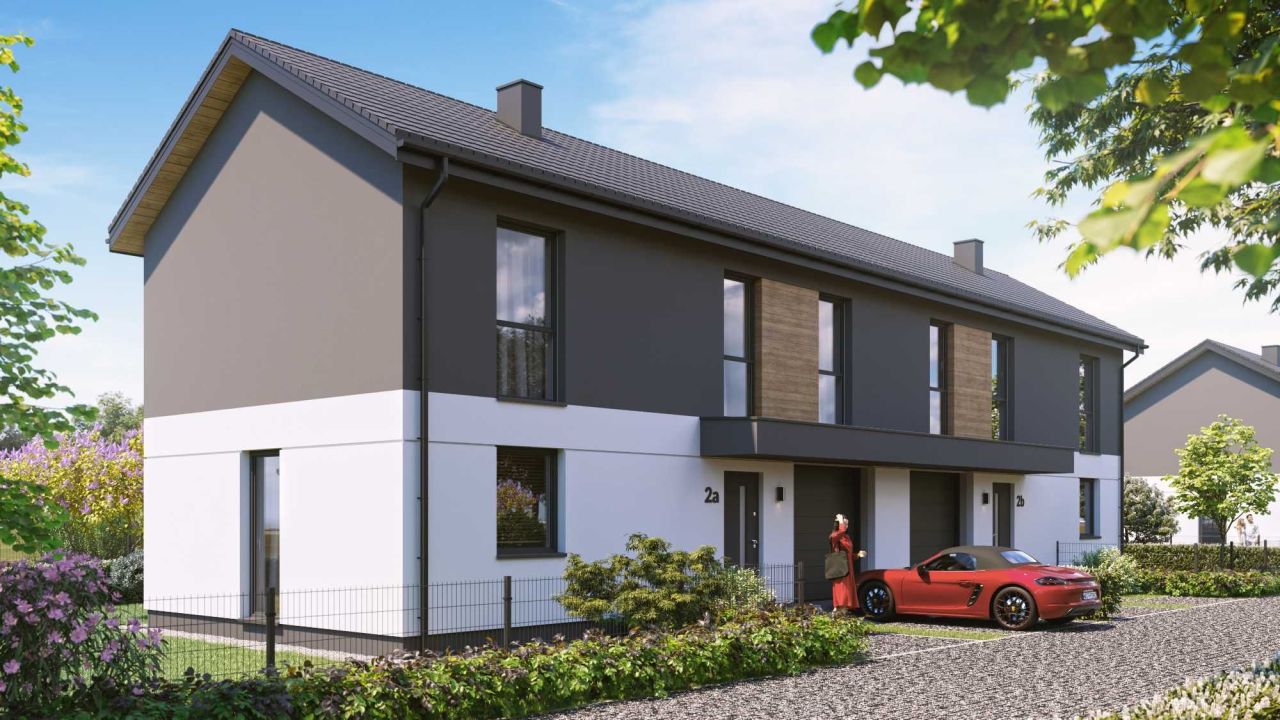 dom szeregowy Paprotnia, ul. Radosna. Zdjęcie 5