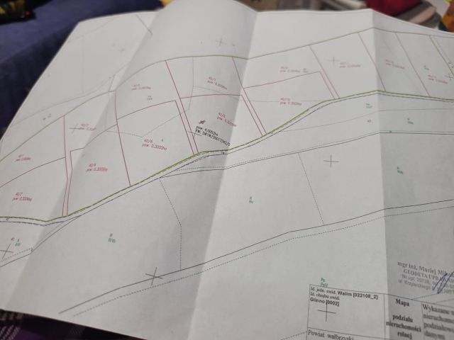 Działka rolna Glinno. Zdjęcie 1