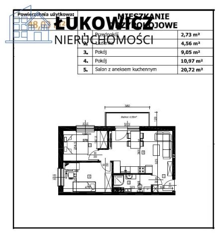 Mieszkanie 3-pokojowe Czechowice-Dziedzice Brzeziny. Zdjęcie 16