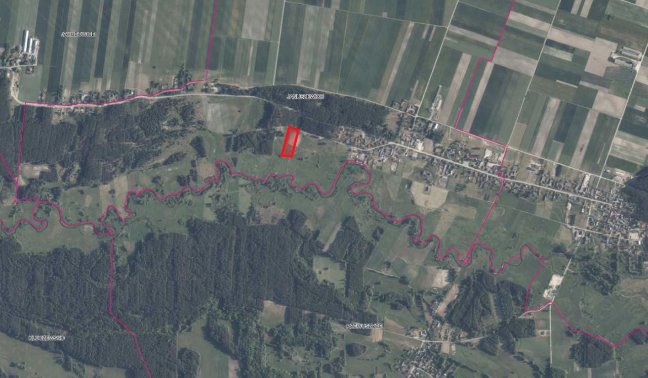 Działka rolno-budowlana Januszewice Łęg Januszewski. Zdjęcie 2