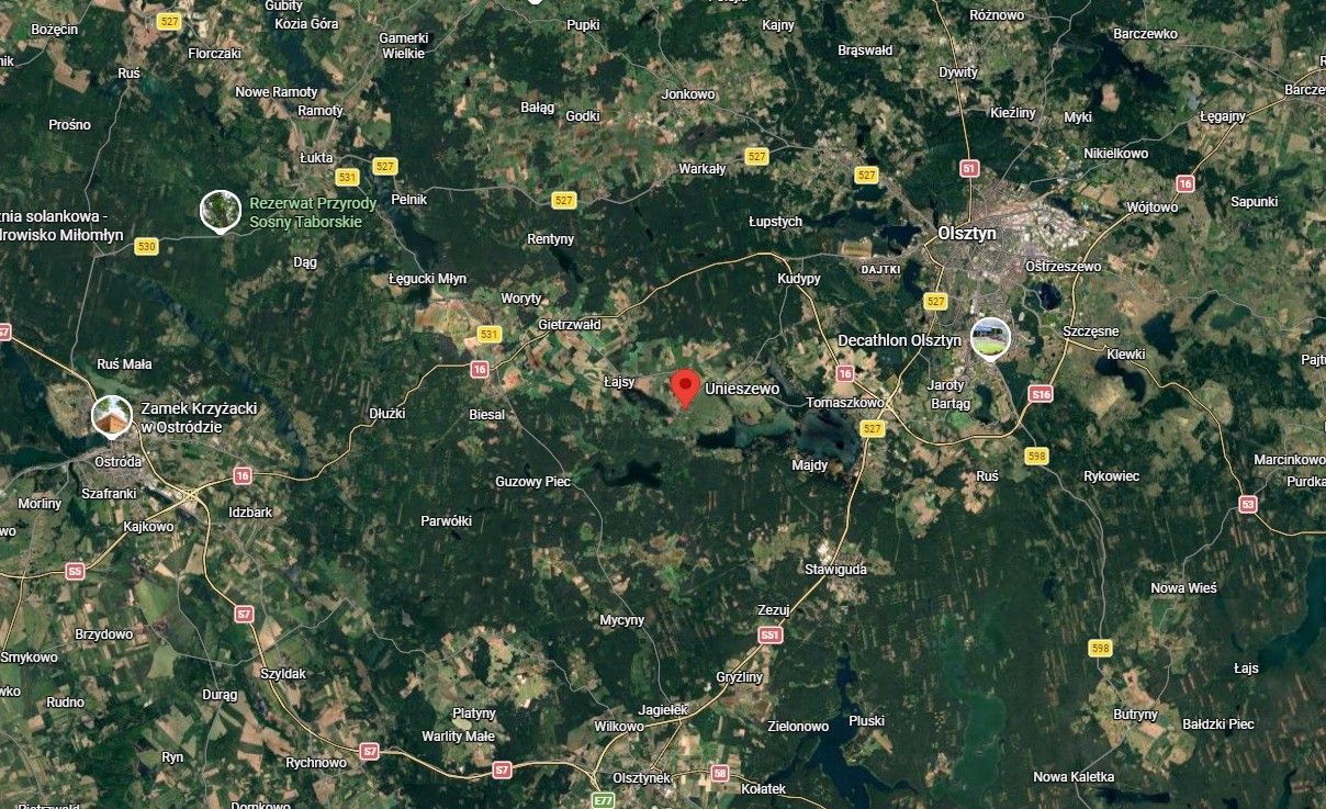 Działka rolno-budowlana Unieszewo. Zdjęcie 4