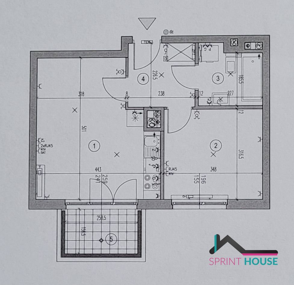Mieszkanie 2-pokojowe Warszawa Żoliborz, ul. Kaliny Jędrusik. Zdjęcie 11