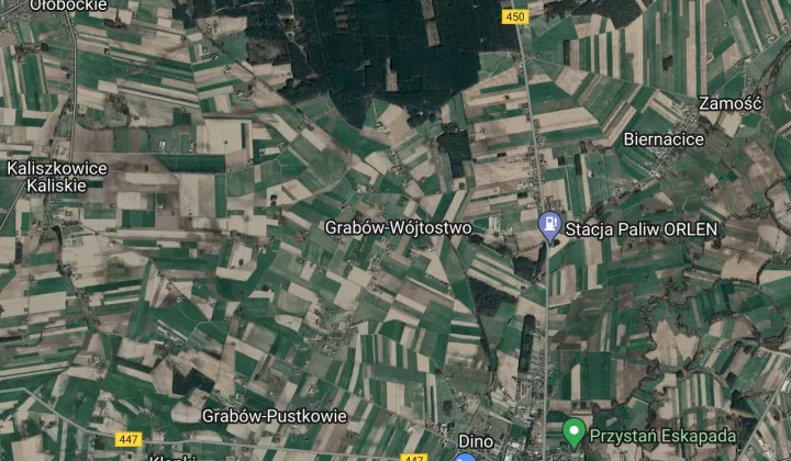 Działka rolno-budowlana Grabów-Wójtostwo Biady