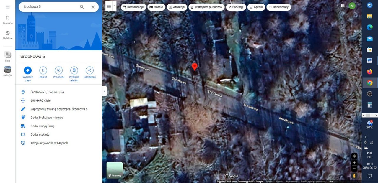 Działka budowlana Cisie, ul. Środkowa. Zdjęcie 5