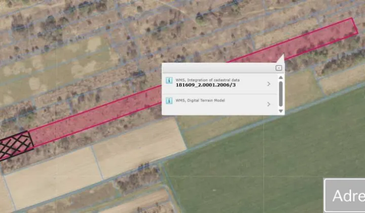 Działka rolna Krasne