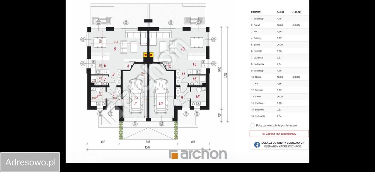 bliźniak, 4 pokoje Przypki. Zdjęcie 20
