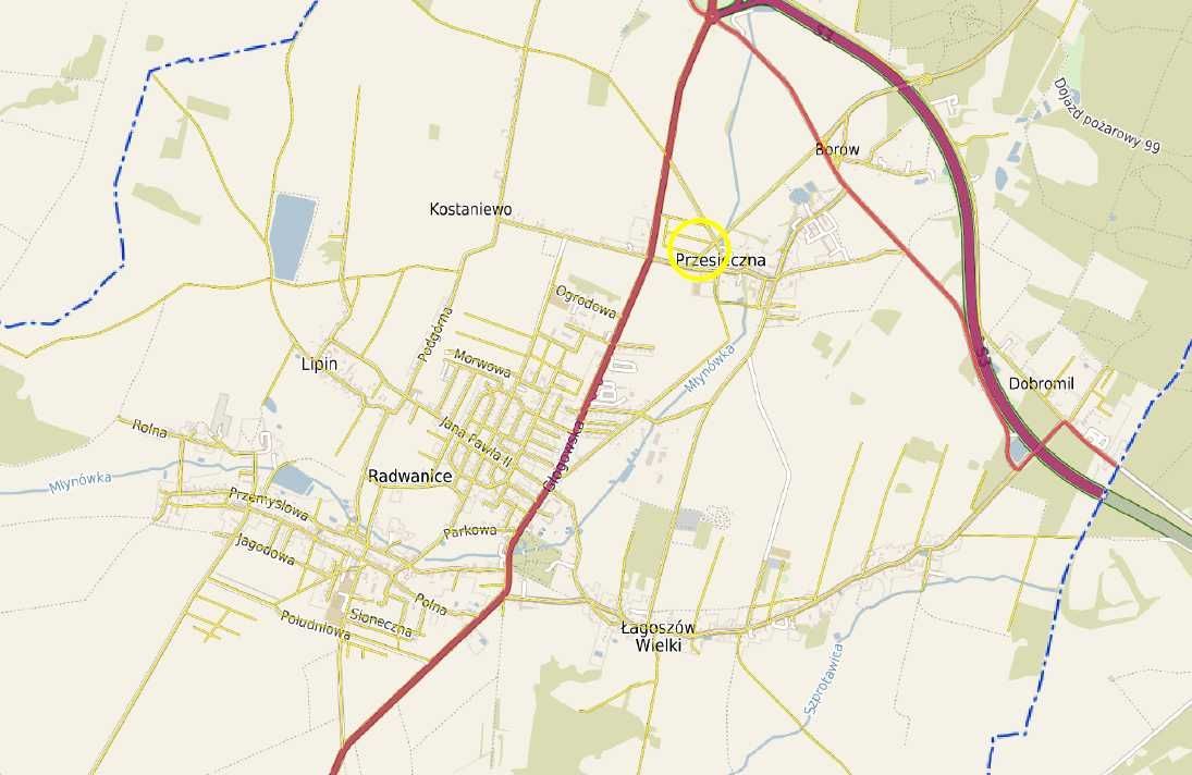 Działka budowlana Przesieczna