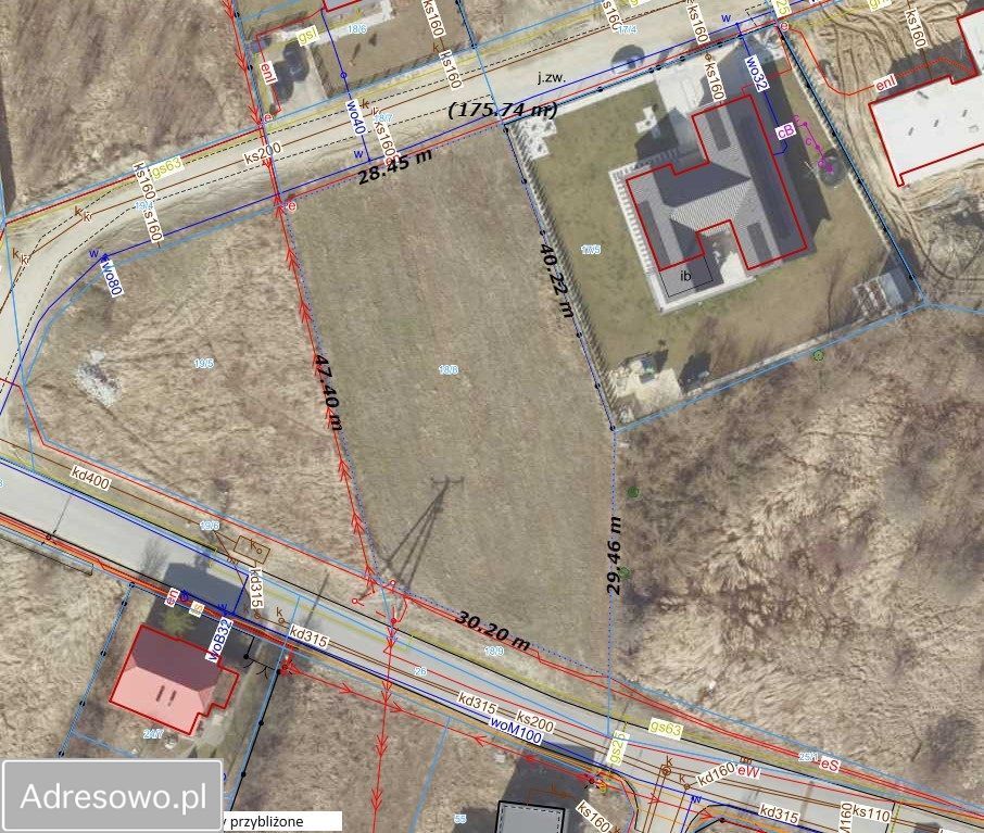 Działka budowlana Ostrów Wielkopolski, ul. Zakątek. Zdjęcie 3