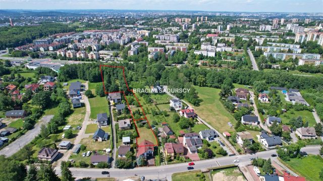Działka budowlana Kraków Podgórze Duchackie, ul. Cechowa. Zdjęcie 1
