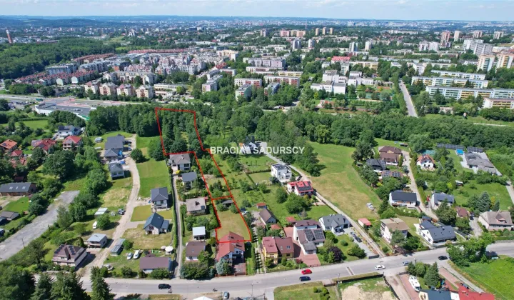 Działka budowlana Kraków Podgórze Duchackie, ul. Cechowa