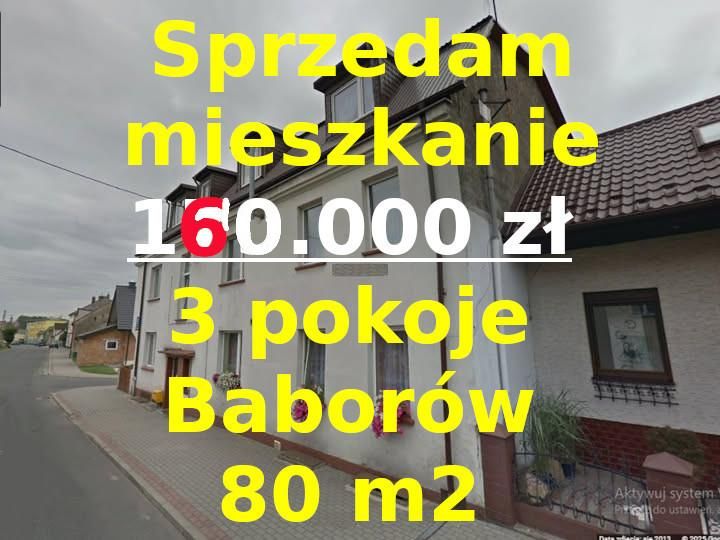 Mieszkanie 3-pokojowe Baborów, ul. Raciborska