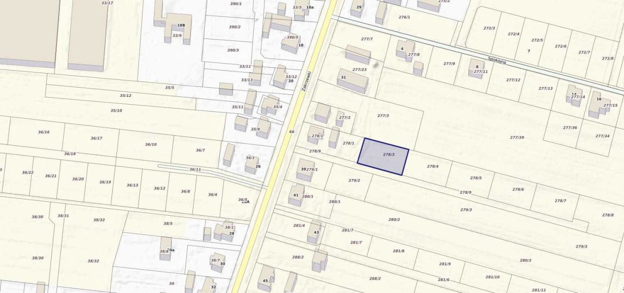 Działka budowlana Ociąż, ul. Zakrzewki. Zdjęcie 3