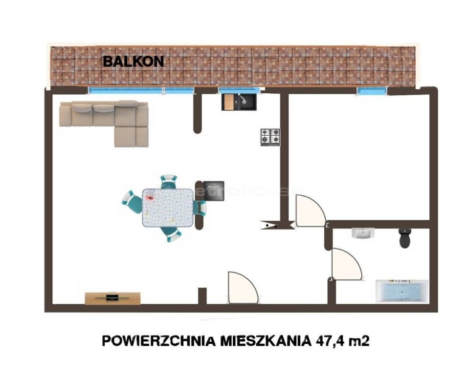 Mieszkanie 2-pokojowe Marki. Zdjęcie 34