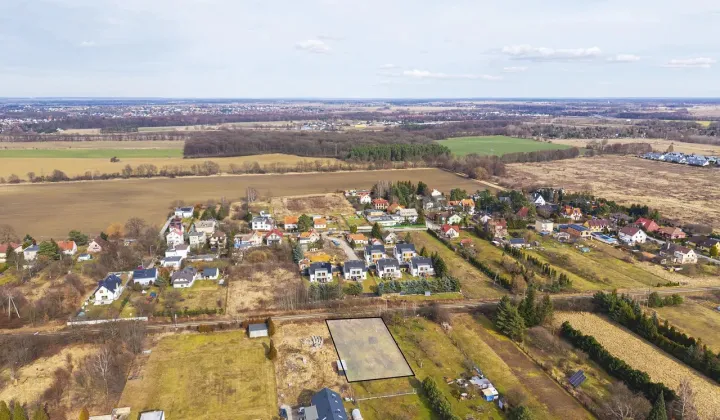 Działka budowlana Wrocław Strachocin, ul. Włościańska