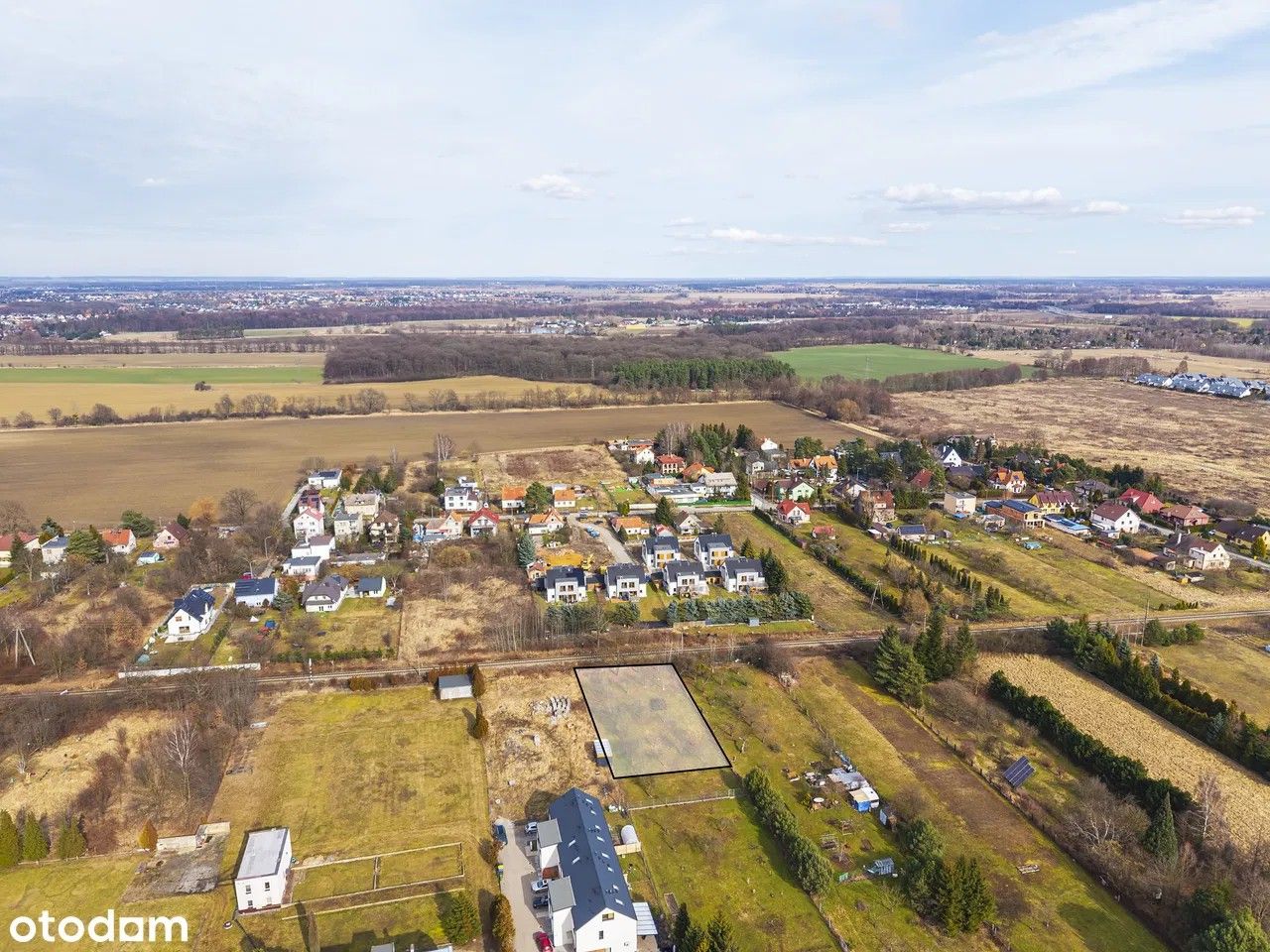 Działka budowlana Wrocław Strachocin, ul. Włościańska. Zdjęcie 7