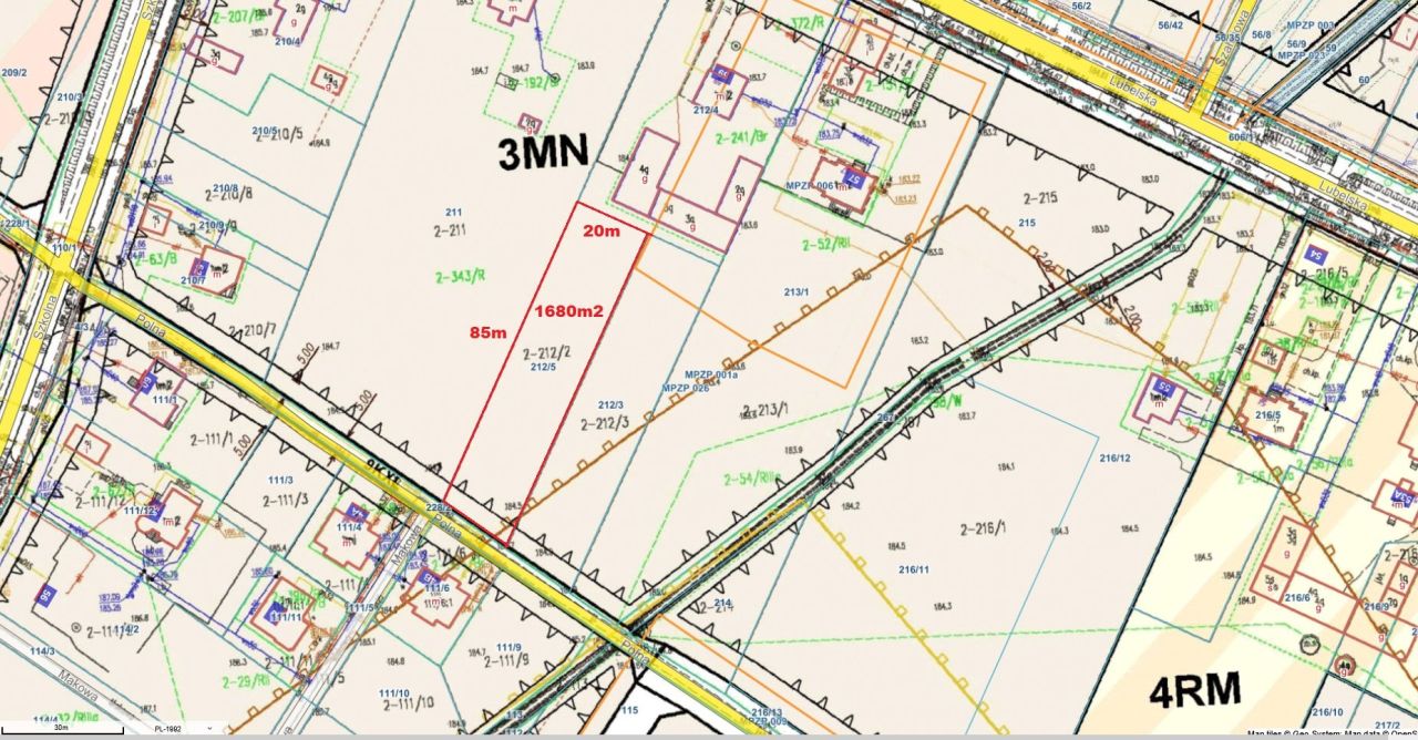 Działka budowlana Franciszków. Zdjęcie 3