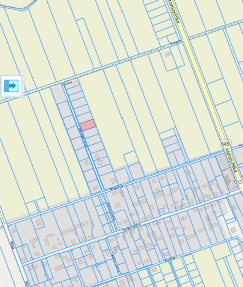 Działka budowlana Podgórze, ul. Słoneczna. Zdjęcie 1