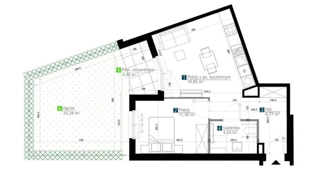 Mieszkanie 2-pokojowe Warszawa Bemowo, ul. Szeligowska. Zdjęcie 6