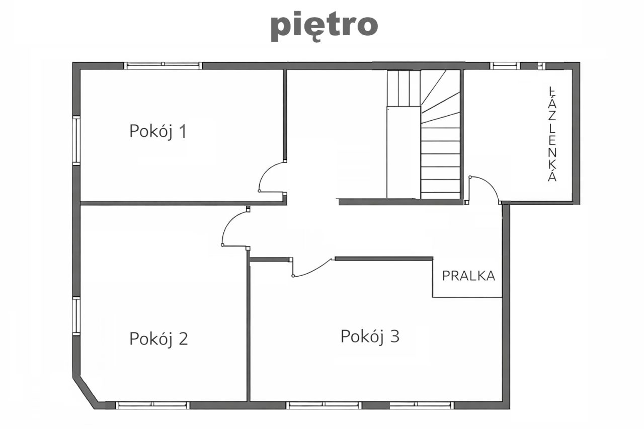 dom wolnostojący, 4 pokoje Pabianice Bugaj, ul. Michała Ossowskiego. Zdjęcie 21