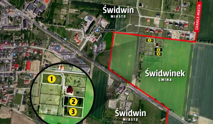 Działka budowlana Świdwinek