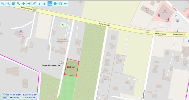 Działka budowlana Dąbrowica, ul. Nałęczowska. Zdjęcie 5