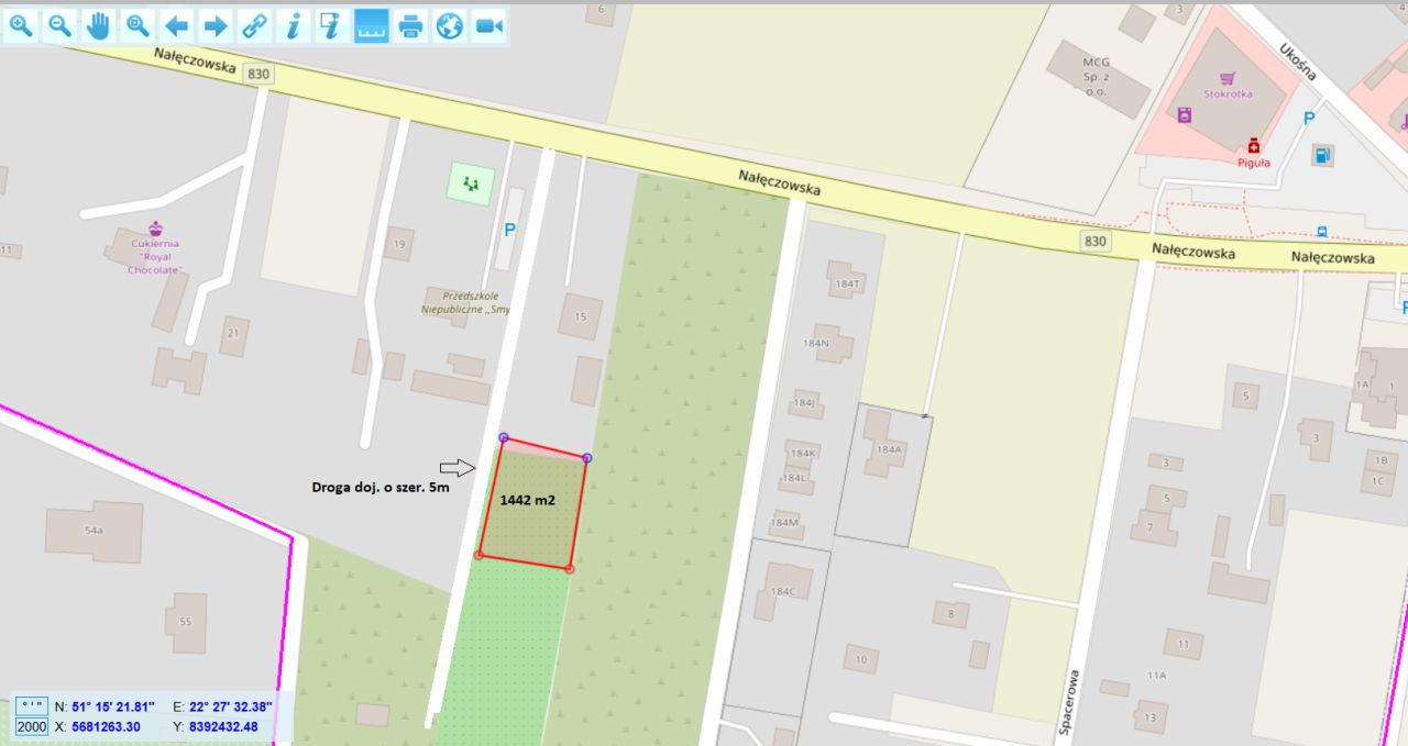 Działka budowlana Dąbrowica, ul. Nałęczowska. Zdjęcie 5