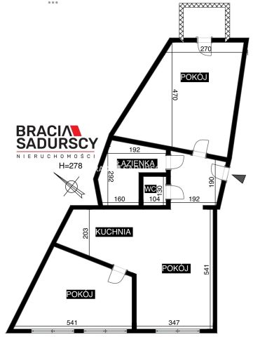 Mieszkanie 3-pokojowe Kraków Dębniki, ul. Barska. Zdjęcie 27