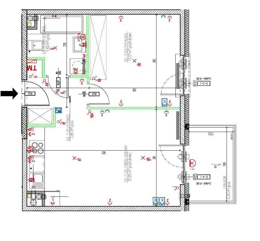Mieszkanie 2-pokojowe Pruszków Centrum, ul. Bolesława Prusa. Zdjęcie 8