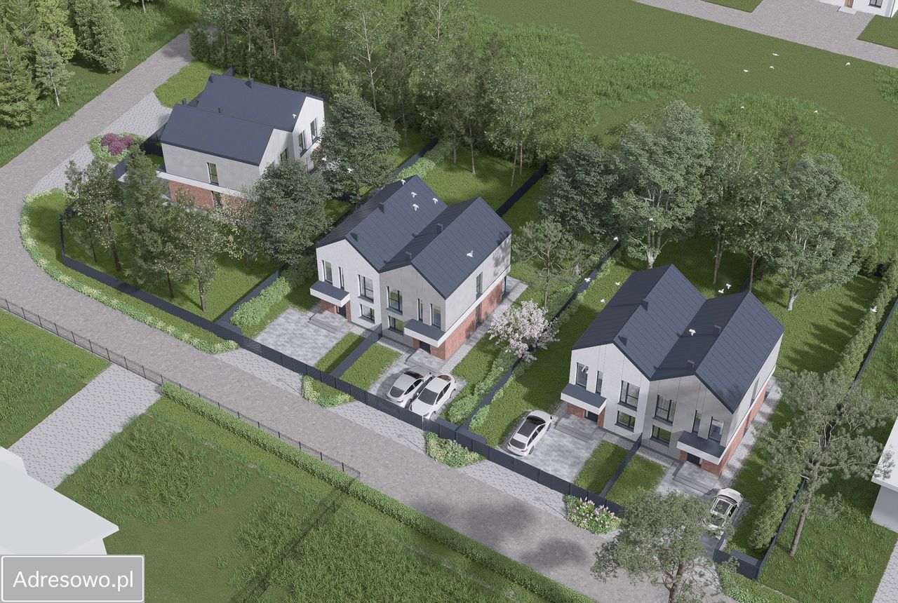 bliźniak, 4 pokoje Zalesie. Zdjęcie 1