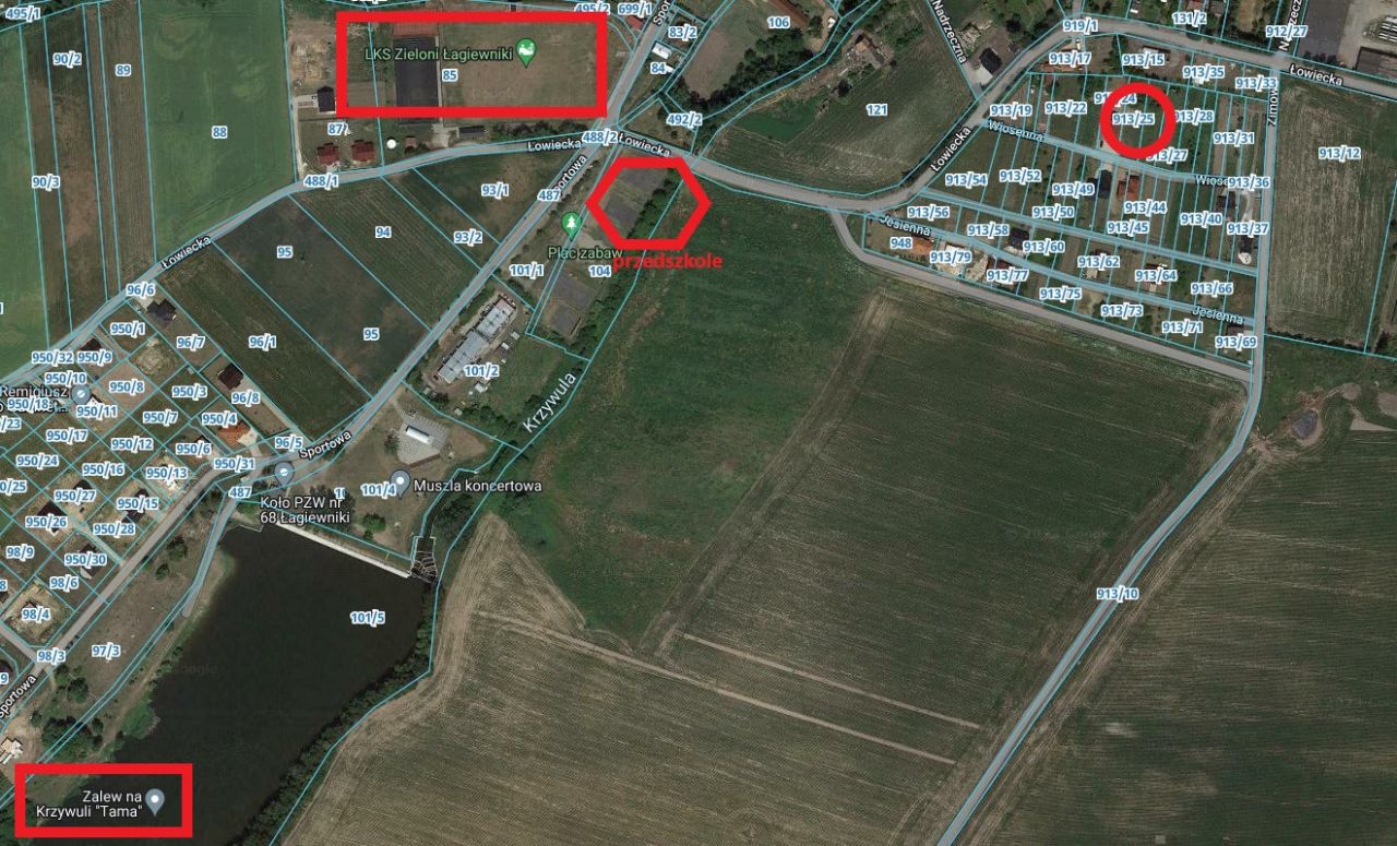 Działka budowlana Łagiewniki, ul. Wiosenna. Zdjęcie 3