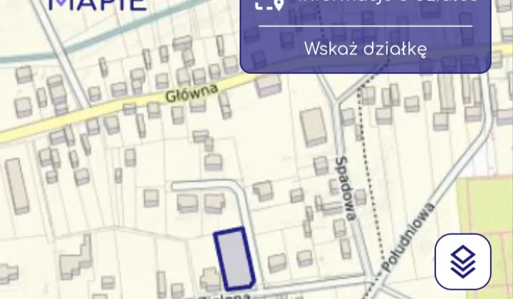 Działka budowlana Dłutów, ul. Niezapominajki