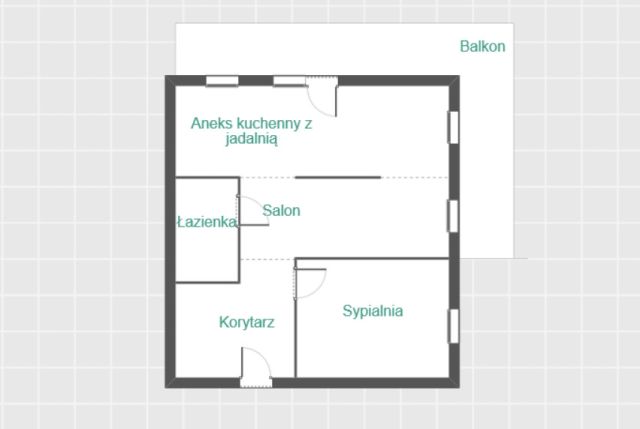 Mieszkanie 2-pokojowe Rzeszów Drabinianka, ul. Miła. Zdjęcie 10