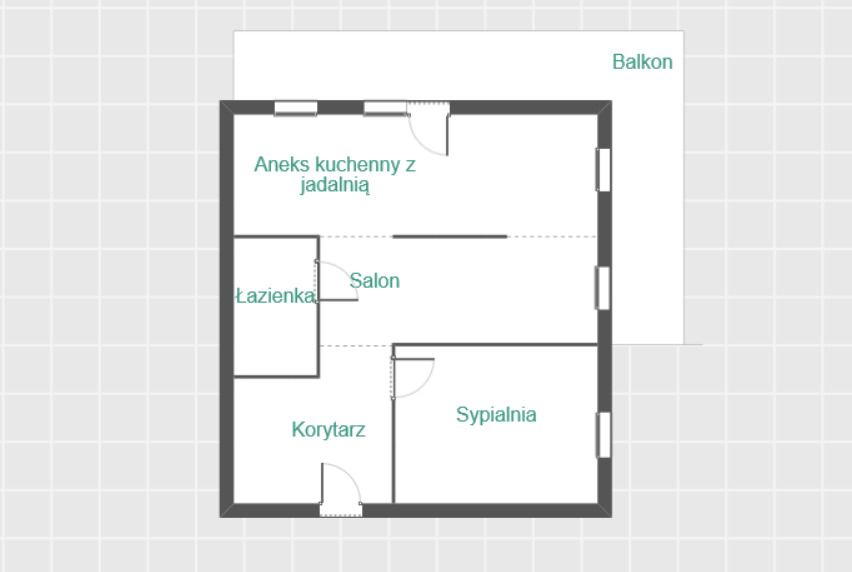 Mieszkanie 2-pokojowe Rzeszów Drabinianka, ul. Miła. Zdjęcie 10