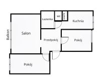 Mieszkanie 3-pokojowe Łódź Retkinia, ul. Maratońska. Zdjęcie 4