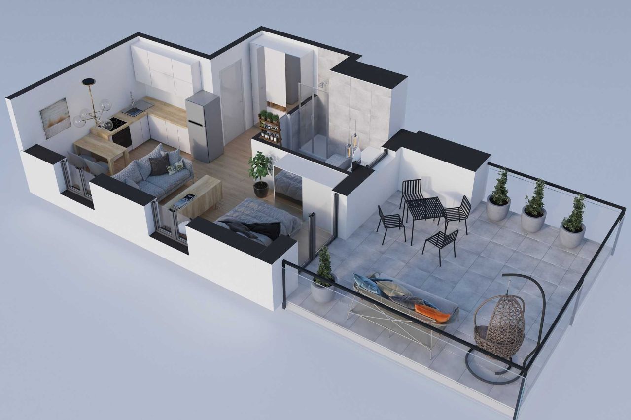 Mieszkanie 1-pokojowe Rzeszów, ul. Bałtycka. Zdjęcie 6