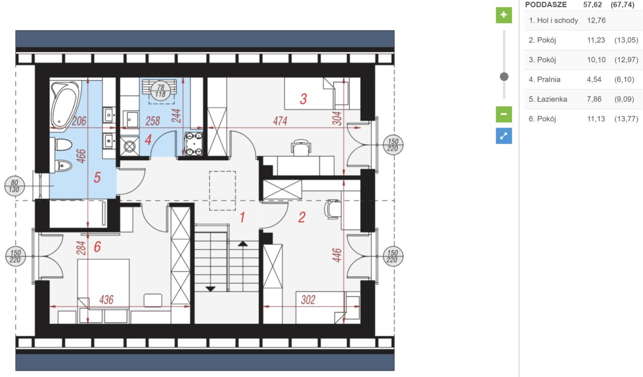 dom wolnostojący, 5 pokoi Komorowo. Zdjęcie 30