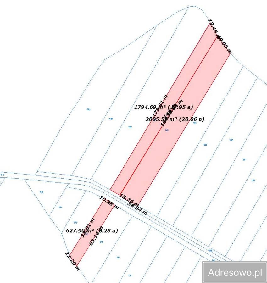 Działka rolna Dębno. Zdjęcie 4