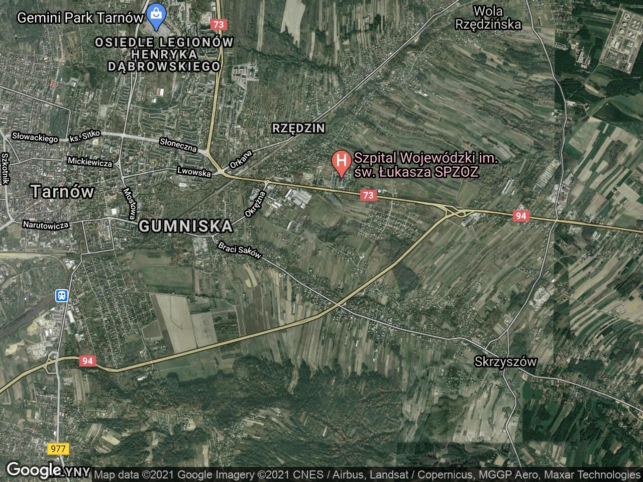 Działka budowlana Tarnów, ul. Skrzyszowska