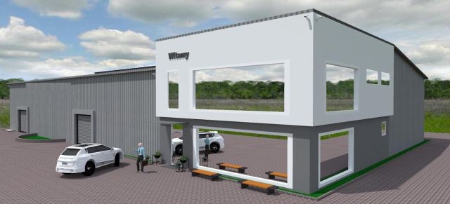 Hala/magazyn Kolnik, ul. Stare Wierzby. Zdjęcie 1