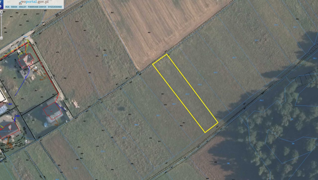 Działka budowlana Skawa, Skawa. Zdjęcie 1