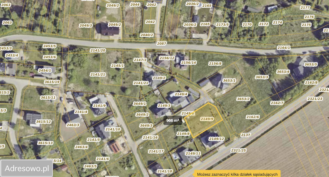 Działka budowlana Rogoźnik, ul. Brylantowa. Zdjęcie 5