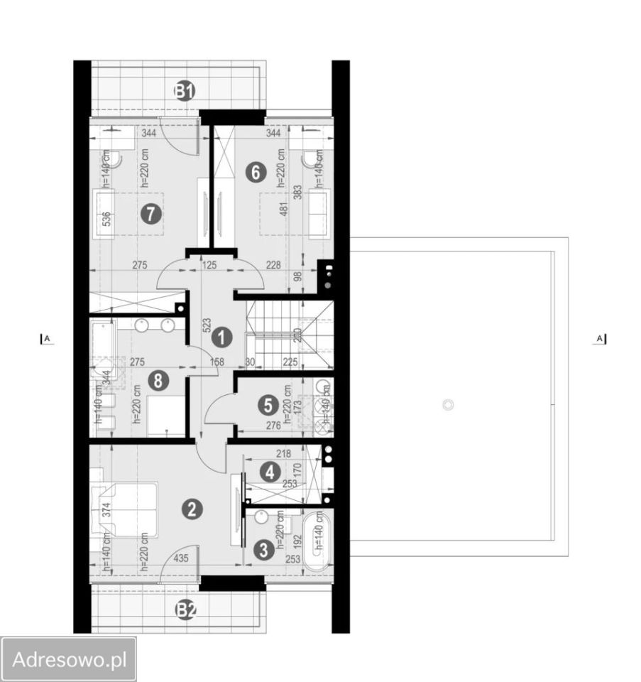 bliźniak, 5 pokoi Strzeniówka, ul. Ptasia. Zdjęcie 10