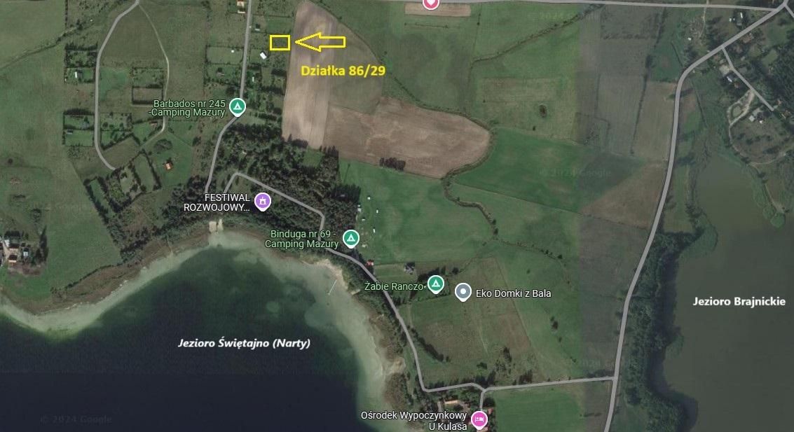 Działka rekreacyjna Brajniki. Zdjęcie 4
