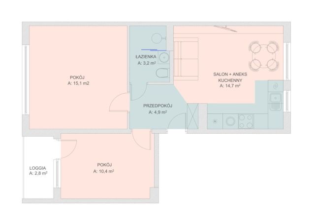 Mieszkanie 3-pokojowe Warszawa Mokotów, ul. Konstancińska. Zdjęcie 21
