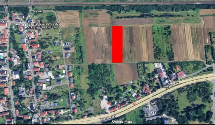 Działka budowlana Legnica Piekary Wielkie, ul. Zacisze