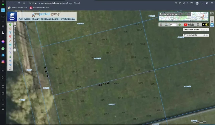 Działka budowlana Bielsko-Biała, ul. Szklana