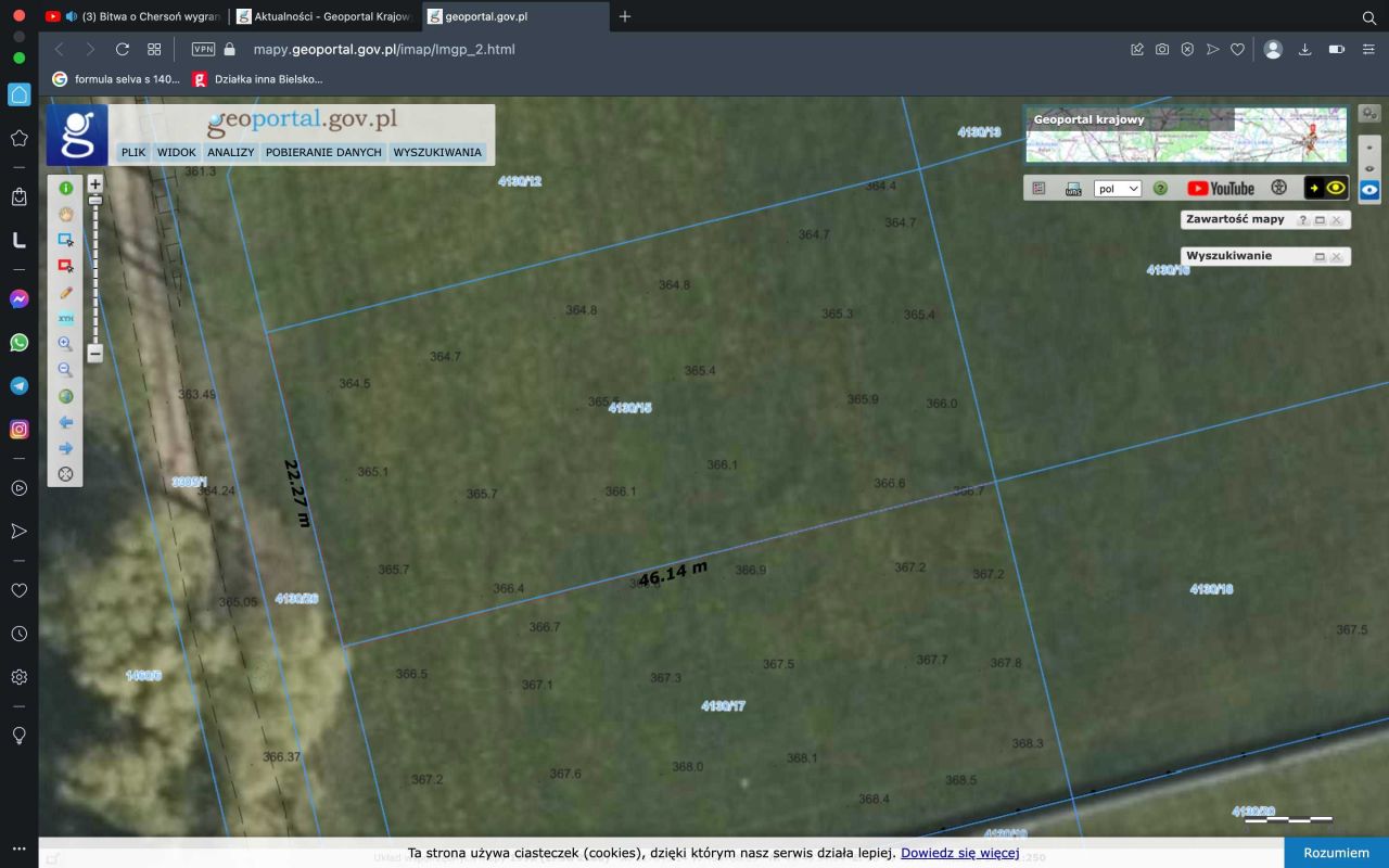Działka budowlana Bielsko-Biała, ul. Szklana